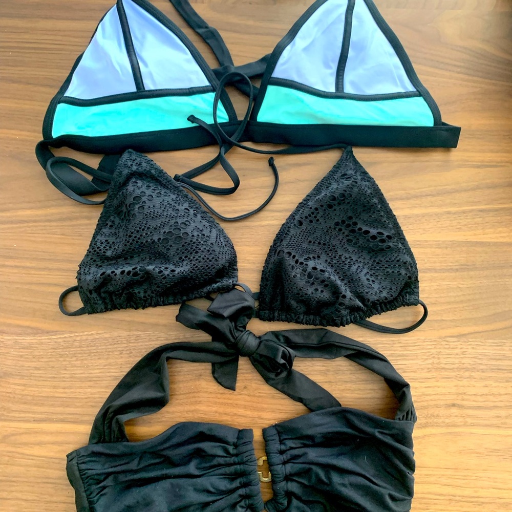 3 bikini tops!